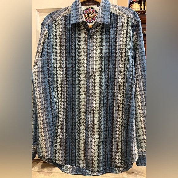 Robert Graham Other - Robert Graham Geometric Button Down Shirt, M